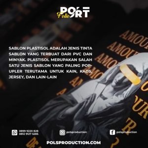 Teknik Sablon Plastisol